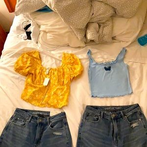 Jeans and top bundle or sold separately